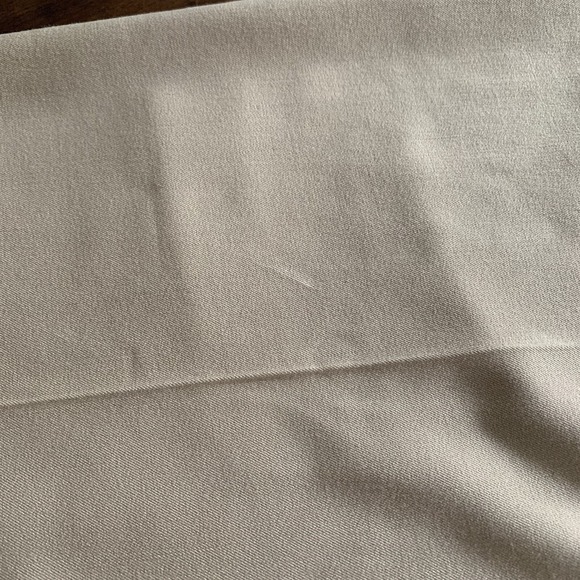 Lane Bryant Size 2 Tan Neutral Beige Wide Leg Hemmed Casual Office Career Pants - Picture 11 of 11